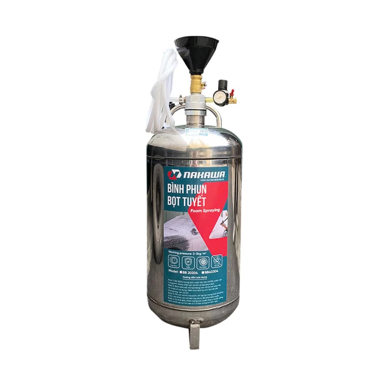 Bình Phun Bọt Tuyết 40L Nakawa BB-40304 Inox 304 - Thumbnail 5