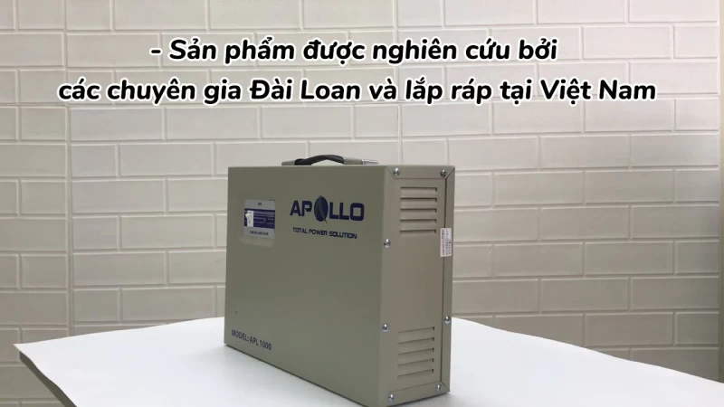 Bộ Lưu Điện Cửa Cuốn Apllo APL1000VA - Ảnh 1