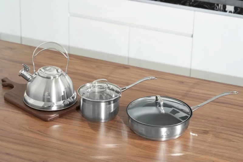 Bộ Nồi Inox 6 Món Kailer KL-6666 - Thumbnail 1