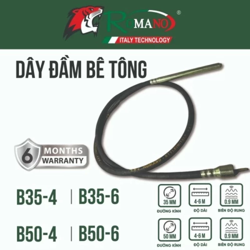 Dây Đầm Dùi Romano B35-6 - Thumbnail 1