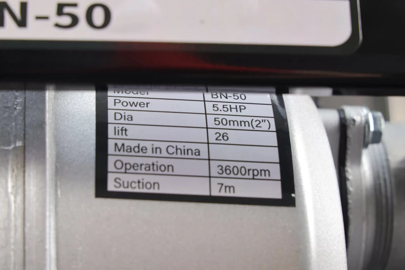 Máy Bơm Nước Chạy Xăng Bunny BN-50 - Ảnh 4
