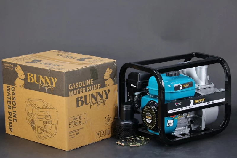 Máy Bơm Nước Chạy Xăng Bunny BN-80 - Thumbnail 2
