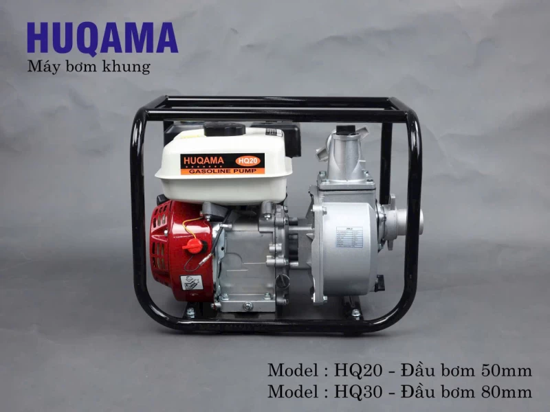 Máy Bơm Nước Chạy Xăng Huqama HQ30 - Thumbnail 1