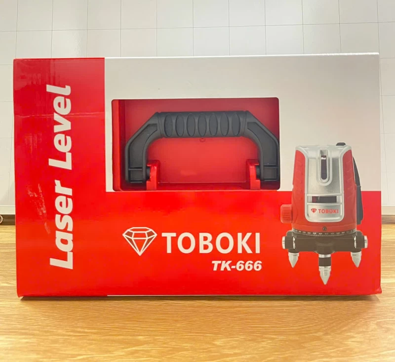 Máy Cân Bằng Laser Toboki TK-666 5 Tia Xanh - Ảnh 1