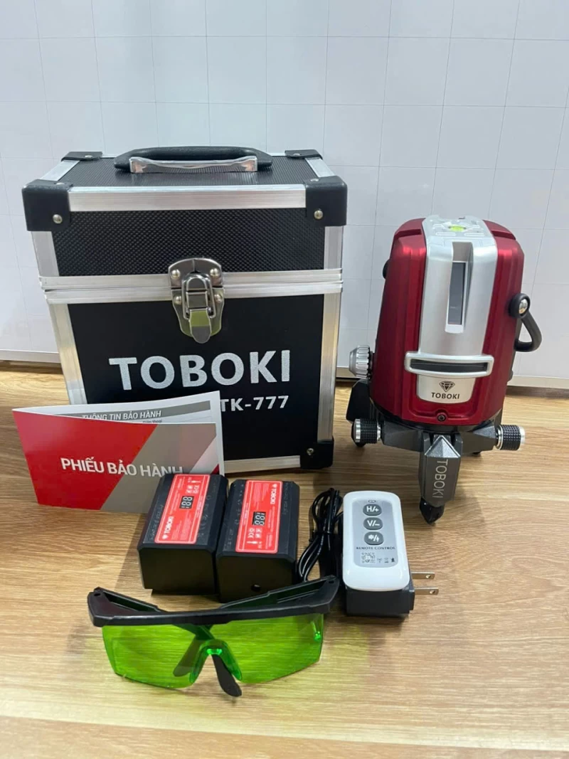 Máy Cân Bằng Laser Toboki TK-777 5 Tia Xanh LD - Thumbnail 5