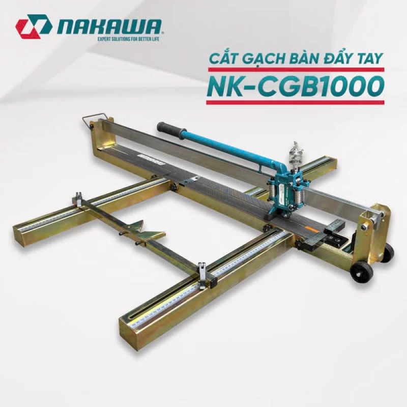 Máy Cắt Gạch Bàn Đẩy Tay Nakawa NK-CGB1000 - Thumbnail 6