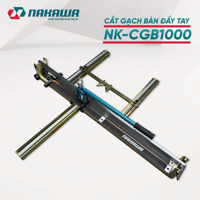 Máy Cắt Gạch Bàn Đẩy Tay Nakawa NK-CGB1000 - Thumbnail 1
