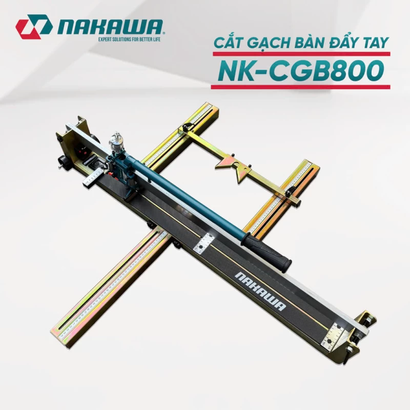 Máy Cắt Gạch Bàn Đẩy Tay Nakawa NK-CGB800 - Thumbnail 4