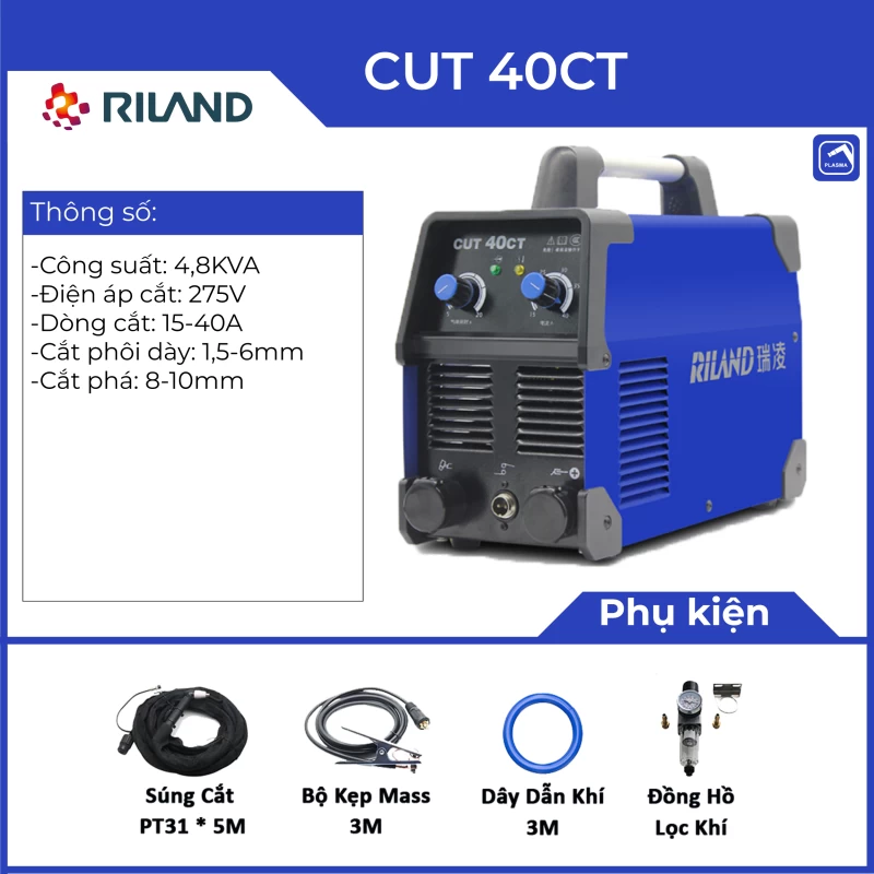MÁY CẮT PLASMA RILAND CUT 40CT - Ảnh 2