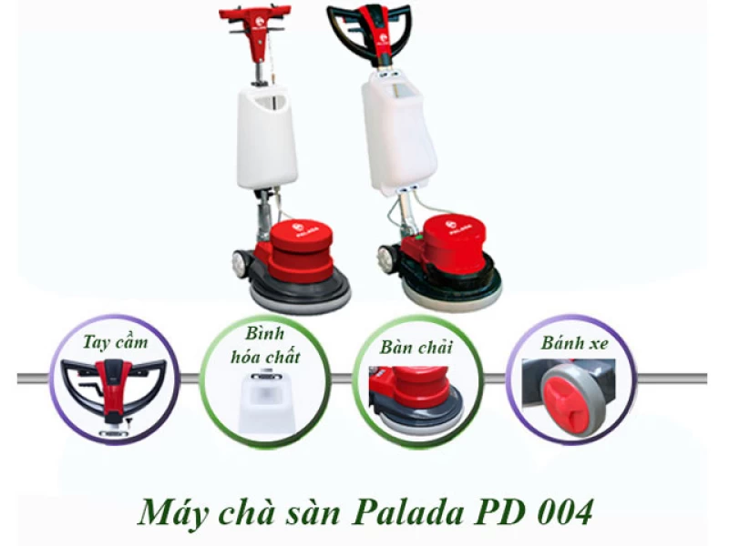Máy Chà Sàn Tạ Palada PD004 - Ảnh 6