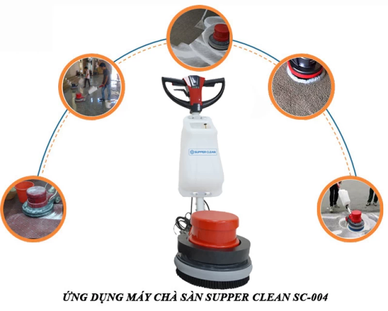 Máy Chà Sàn Tạ Supper Clean SC004 - Thumbnail 1