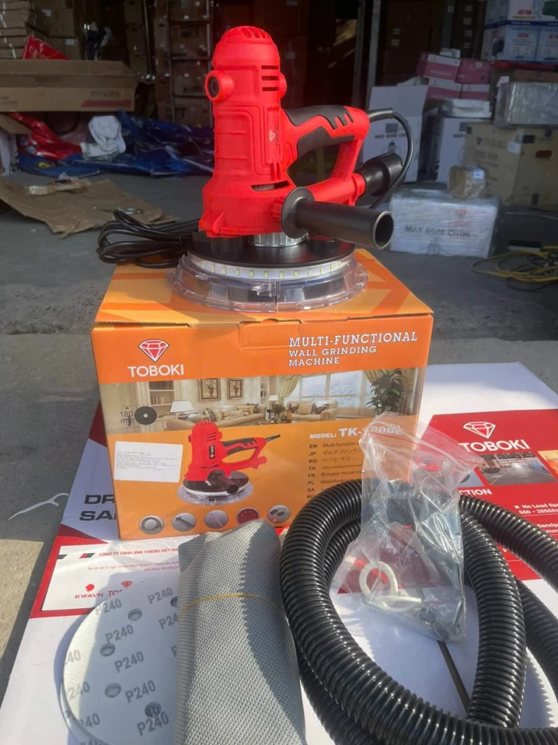 Máy Chà Tường Có Đèn Toboki TK-180CD - Ảnh 1
