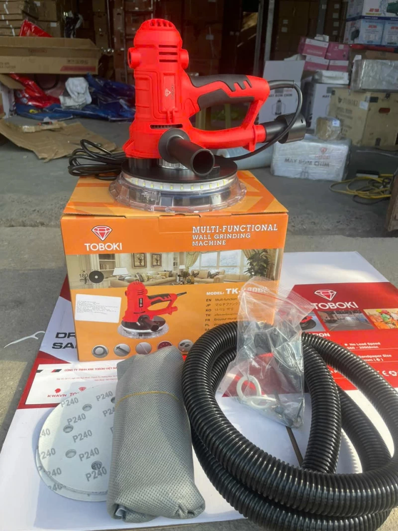 Máy Chà Tường Có Đèn Toboki TK-180CD - Ảnh 3