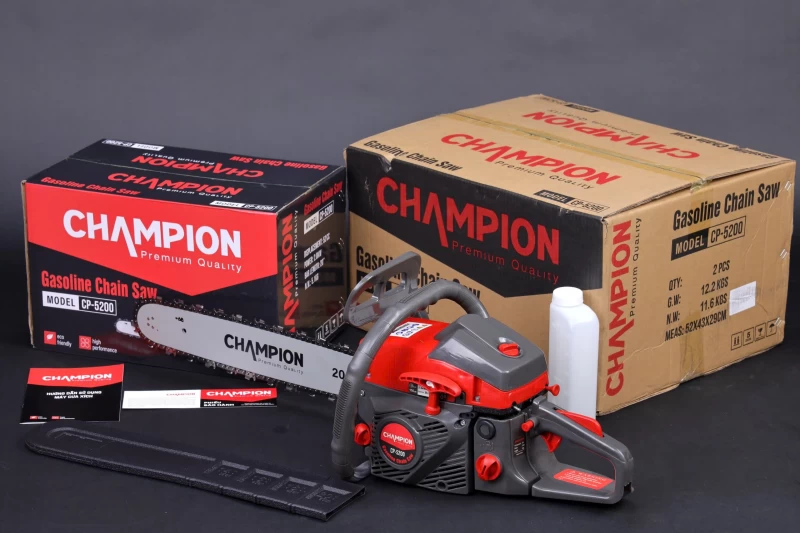 Máy Cưa Xích 2 Thì Champion CP-5200 - Ảnh 1