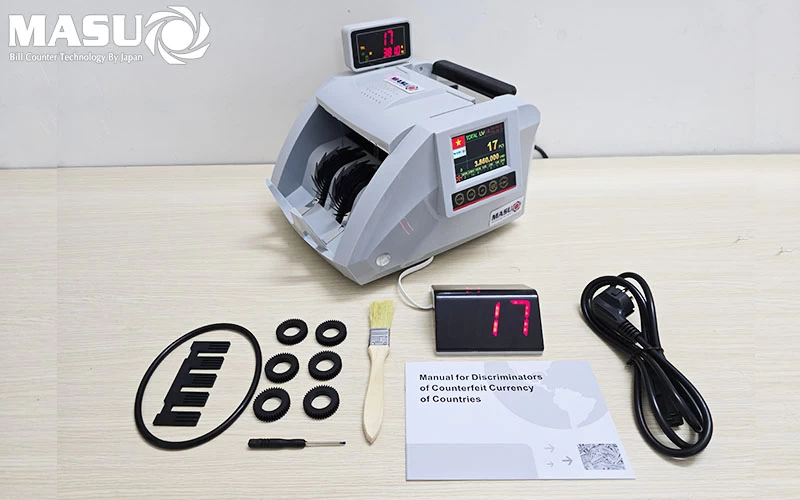 Máy Đếm Tiền Masu 888 Plus - Thumbnail 1