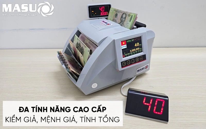 Máy Đếm Tiền Masu 888 Plus - Thumbnail 5