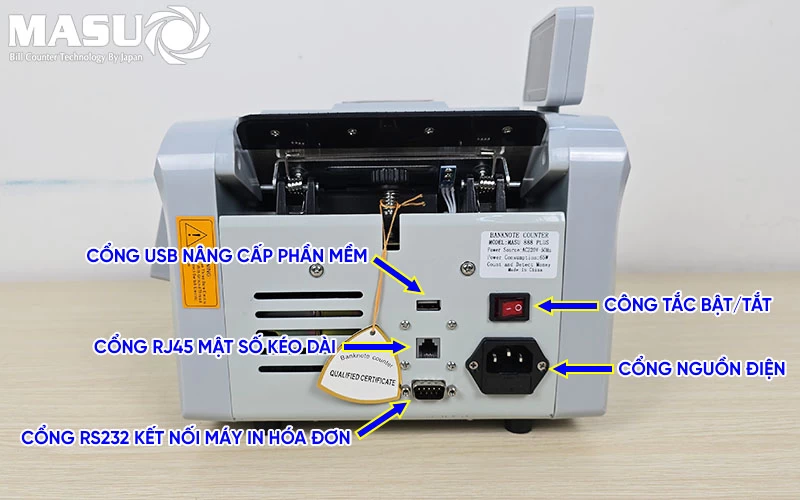 Máy Đếm Tiền Masu 888 Plus - Thumbnail 4