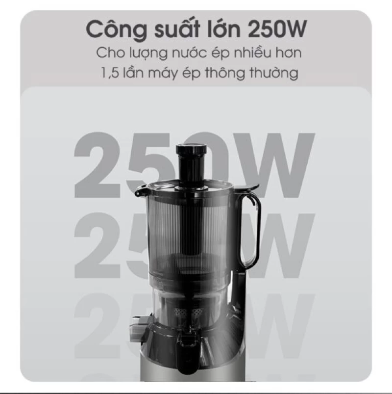 Máy ép chậm KALITE KSJ868 động cơ DC siêu khỏe ép kiệt bã - Ảnh 8