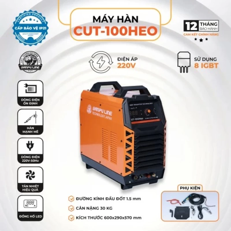 Máy Hàn Sanpu Line CUT-100HEO - Thumbnail 1