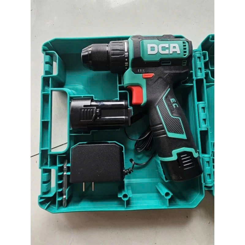 Máy Khoan Vặn Vít Dùng Pin DCA ADJZ1604 (TYPE E) - Thân Máy, 2 Pin 16V 2ah, Sạc, Hộp Nhựa - Thumbnail 2