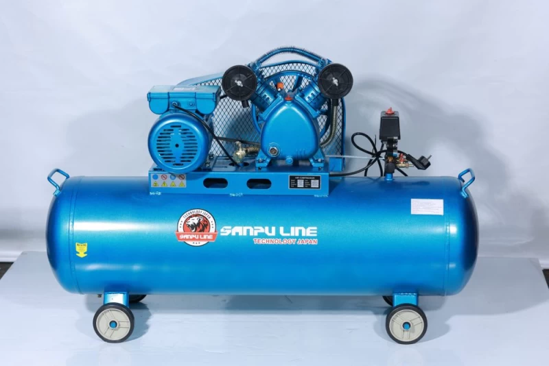 Máy Nén Khí Dây Đai 3Hp 130L Sanpu Line V-0.25/8 - Thumbnail 2