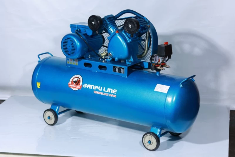 Máy Nén Khí Dây Đai 3Hp 130L Sanpu Line V-0.25/8 - Thumbnail 4