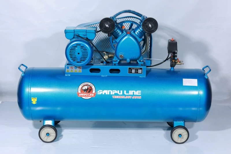 Máy Nén Khí Dây Đai 3Hp 130L Sanpu Line V-0.25/8 - Thumbnail 1