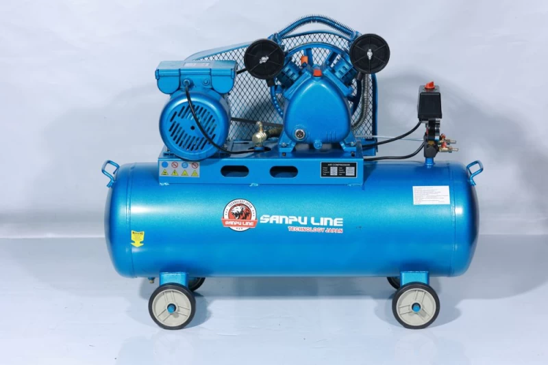Máy Nén Khí Dây Đai 3Hp 70L Sanpu Line V-0.17/8 - Ảnh 2