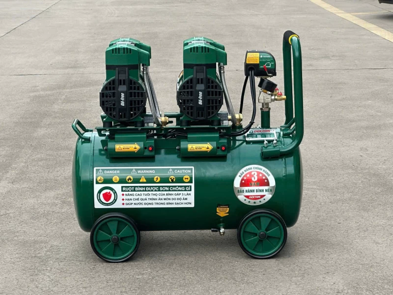 Máy nén khí không dầu Dekton DK-AC3950PRO (50 lít - 3.5 HP) - Ảnh 3