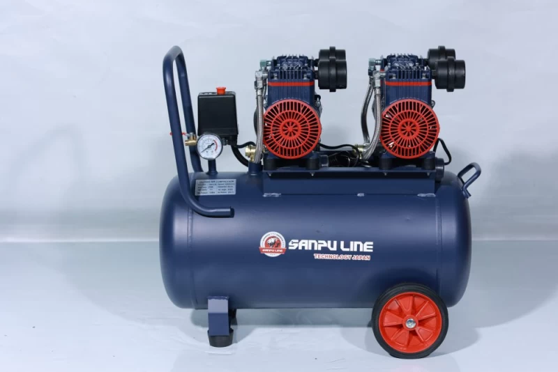 Máy Nén Khí Không Dầu Sanpu Line 1390W-50L - Thumbnail 2