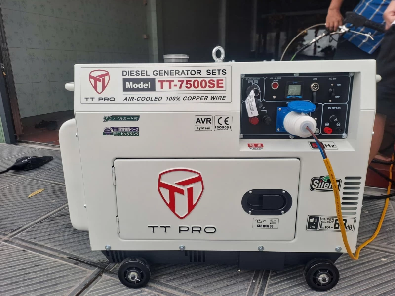 Máy Phát Điện 6Kw Chạy Dầu TTPRO TT-7500SE - Thumbnail 11