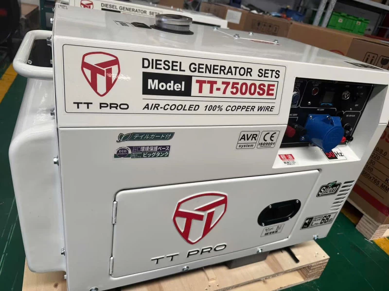 Máy Phát Điện 6Kw Chạy Dầu TTPRO TT-7500SE - Thumbnail 2