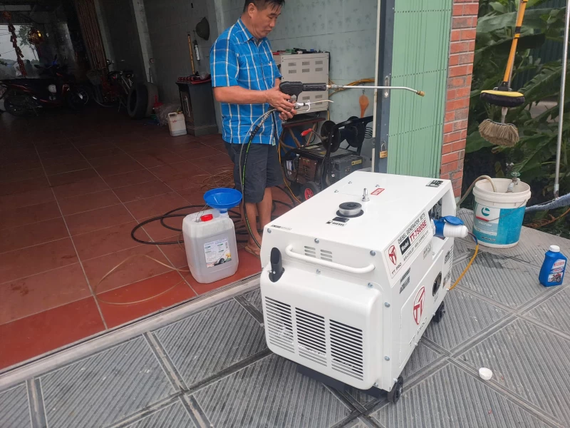 Máy Phát Điện 6Kw Chạy Dầu TTPRO TT-7500SE - Thumbnail 7