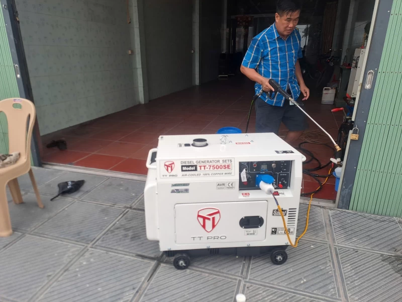 Máy Phát Điện 6Kw Chạy Dầu TTPRO TT-7500SE - Thumbnail 6