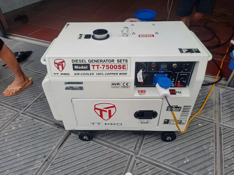 Máy Phát Điện 6Kw Chạy Dầu TTPRO TT-7500SE - Thumbnail 10