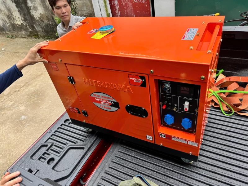 Máy Phát Điện Chạy Dầu 7Kw Mitsuyama TL-9000 - Ảnh 7