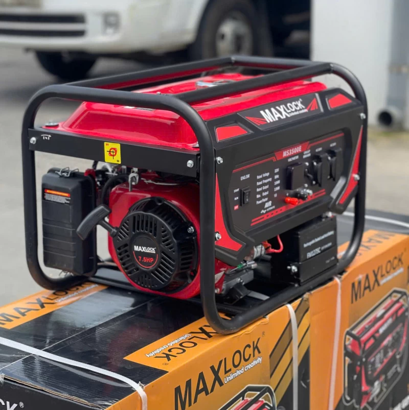 Máy Phát Điện Chạy Xăng 5Kw Maxlock MS6500E Đề - Thumbnail 6