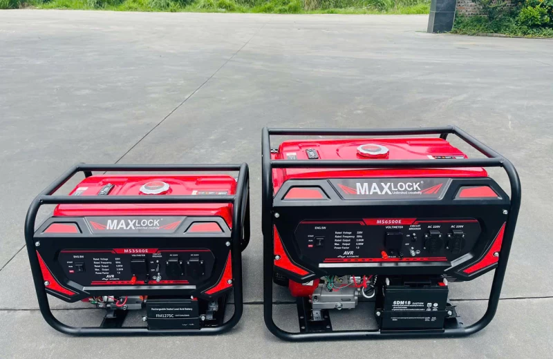 Máy Phát Điện Chạy Xăng 5Kw Maxlock MS6500E Đề - Thumbnail 2