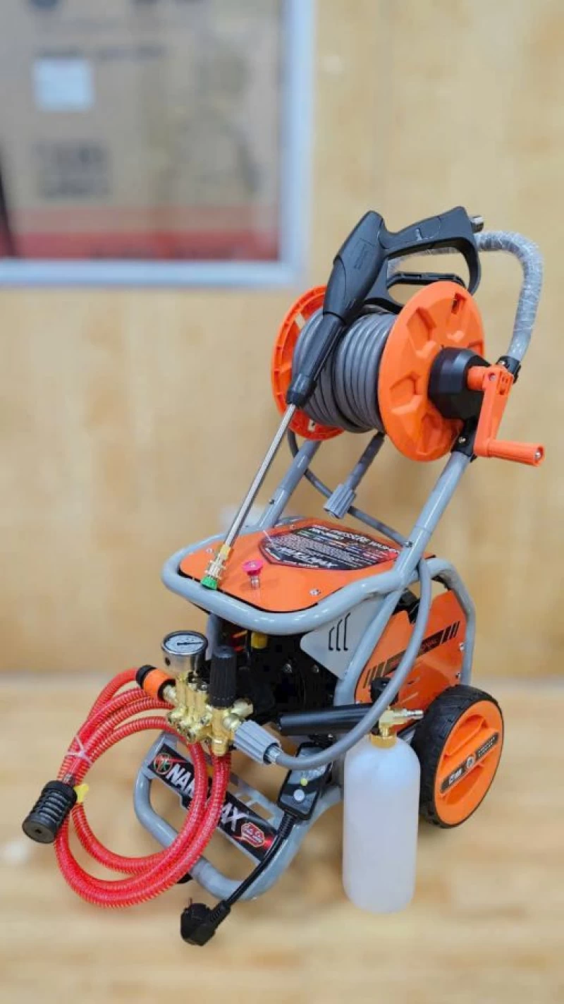 Máy phun xịt áp lực NAKAMAX NK-3150 3150W, RULO CUỘN DÂY - Thumbnail 2