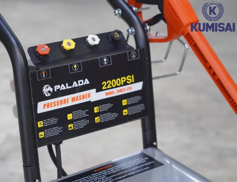 Máy rửa xe cao áp chuyên nghiệp Palada 20M22-3T4 - Ảnh 4