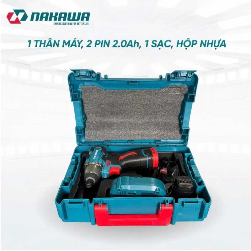 Máy siết vít pin NAKAWA NK-VD16/140PLUS - Thumbnail 6