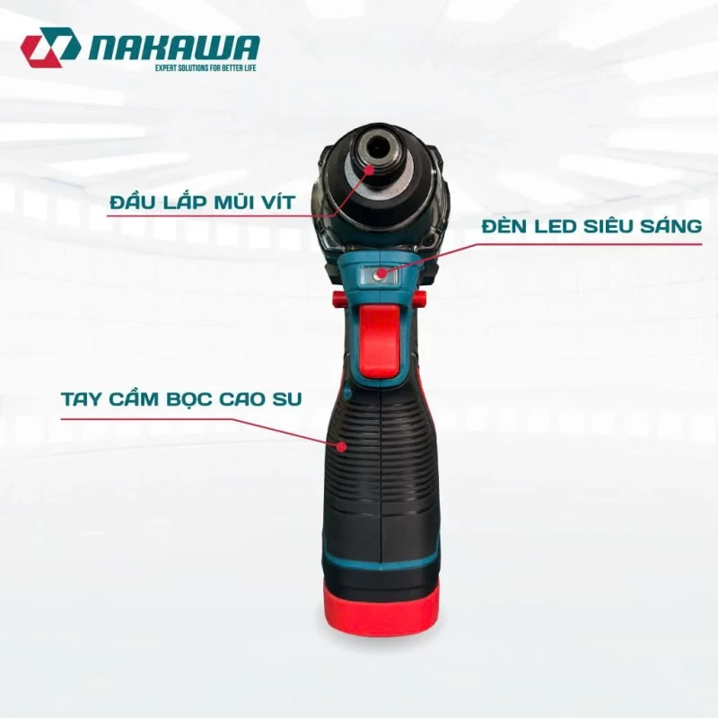 Máy siết vít pin NAKAWA NK-VD16/140PLUS - Thumbnail 3