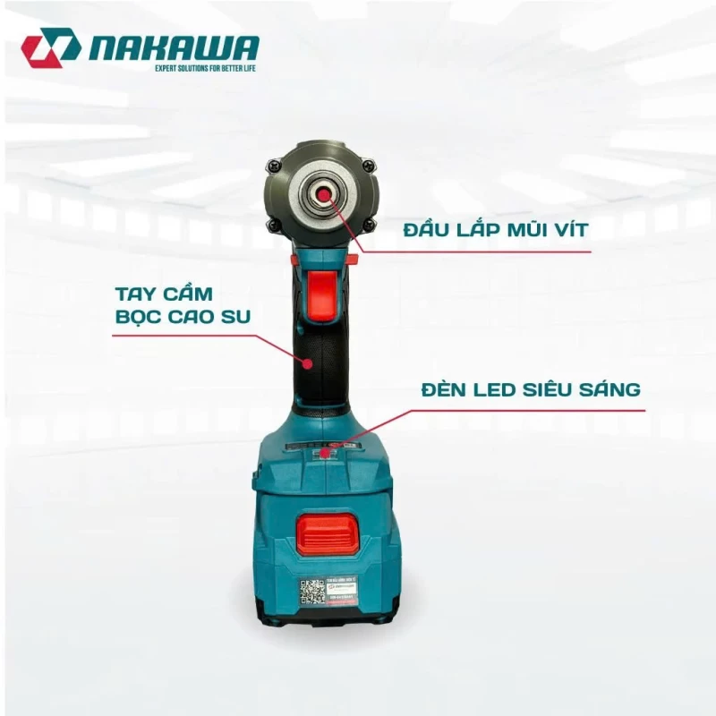 Máy siết vít pin NAKAWA NK-VM21/260PRO - Ảnh 2