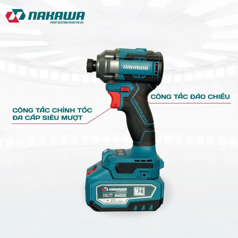 Máy siết vít pin NAKAWA NK-VM21/260PRO - Ảnh 1