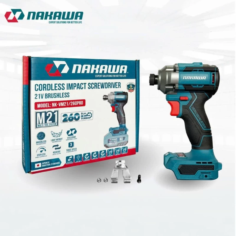 Máy siết vít pin NAKAWA NK-VM21/260PRO - Ảnh 5
