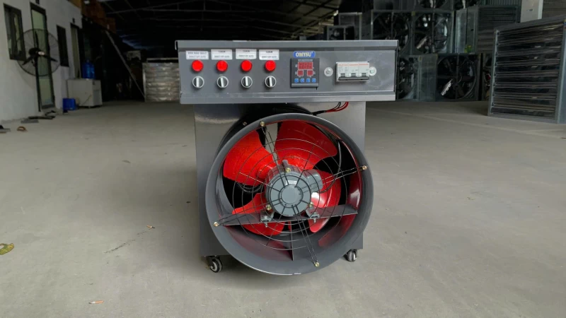 Máy sưởi công nghiệp 20KW dùng điện, diện tích sưởi 200m2 - Ảnh 2