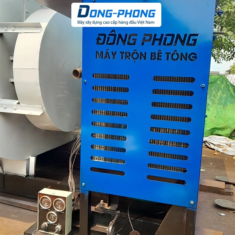 Máy trộn bê tông 2 trục cố định ĐÔNG PHONG 5 khối - Thumbnail 9