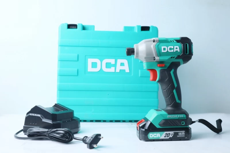 Máy Vặn Vít Dùng Pin DCA ADPL03-14(TYPE DM) BLDC - Thân Máy, 1 Pin 20V 2ah, Sạc, Hộp Nhựa - Thumbnail 2
