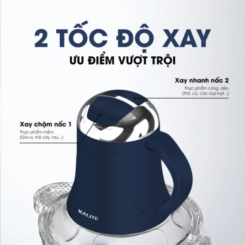 Máy xay thịt KALITE KM355 đa năng dung tích 2L - Thumbnail 6
