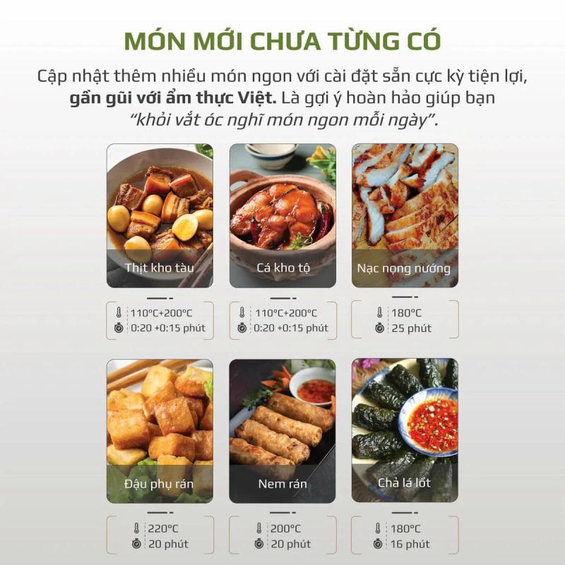 Nồi Chiên Hấp Đa Năng OLIVO SF16 PRO 2025 - 70 Chế Độ Cài Sẵn, Toàn Bộ Khoang Nồi Và Phụ Kiện Bằng Inox 304 Cao Cấp, Dung Tích 16L, Vệ Sinh Dễ Dàng - Thumbnail 13